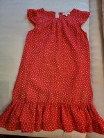 Sommerkleid * Mädchen * rot Herzen * 128 Bayern - Vestenbergsgreuth Vorschau