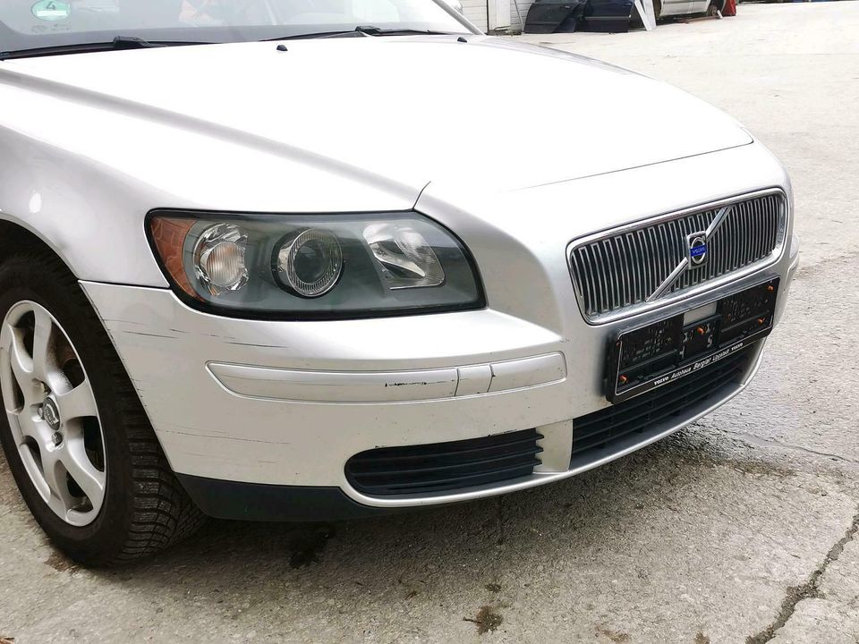 Stoßstange vorne - VOLVO V50 S40 - Silber 426 Front Stoßfänger in Lippstadt