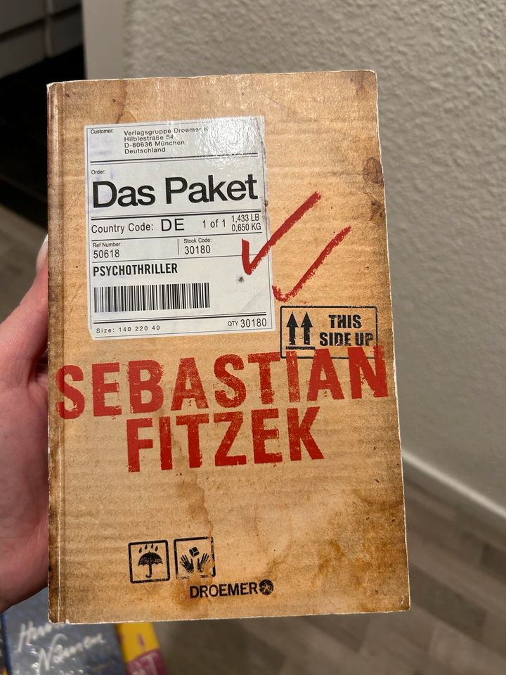 Das Paket Sebastian Fitzek in Cuxhaven