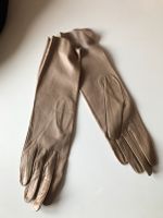 Handschuhe Leder Gr. 6 3/4 beige Bayern - Fürth Vorschau