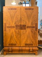 * ART DECO INTARSIEN SCHRANK KLEIDERSCHRANK WURZELHOLZ HOLZ ANTIK Berlin - Charlottenburg Vorschau