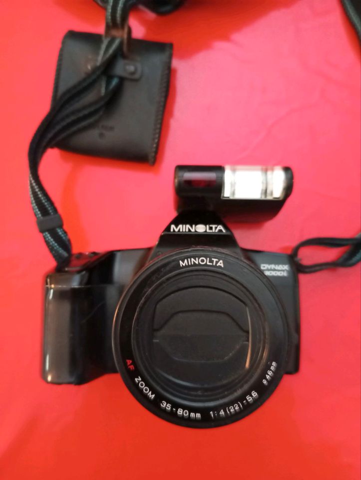 Minolta  Spiegel Refleks Kamera Dynax 3000i in Ronshausen