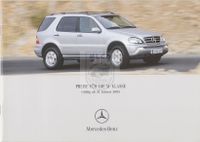 Mercedes-Benz ML W163 PREISE FÜR DIE M-KLASSE 2005 01 Januar Duisburg - Duisburg-Süd Vorschau