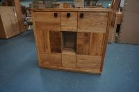 G&K Highboard Wisconsin # Wildeiche # Stirnholz # Massiv-Möbel Hessen - Alsfeld Vorschau