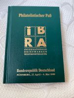 Philatelistischer Paß / Pass - iBRA 1999 gut gefüllt neuwertig Bayern - Landshut Vorschau