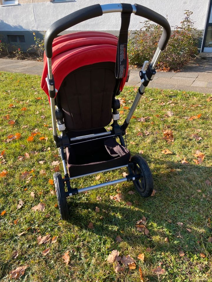 Bugaboo Cameleon 3 rot inkl. Babywanne & Sportsitz in Berlin