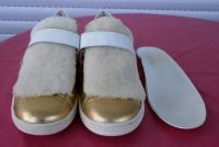 10DAYS Amsterdam Sneaker Leder Lammfell Klett Gold EU 39 NEU NP 2 Dortmund - Mitte Vorschau