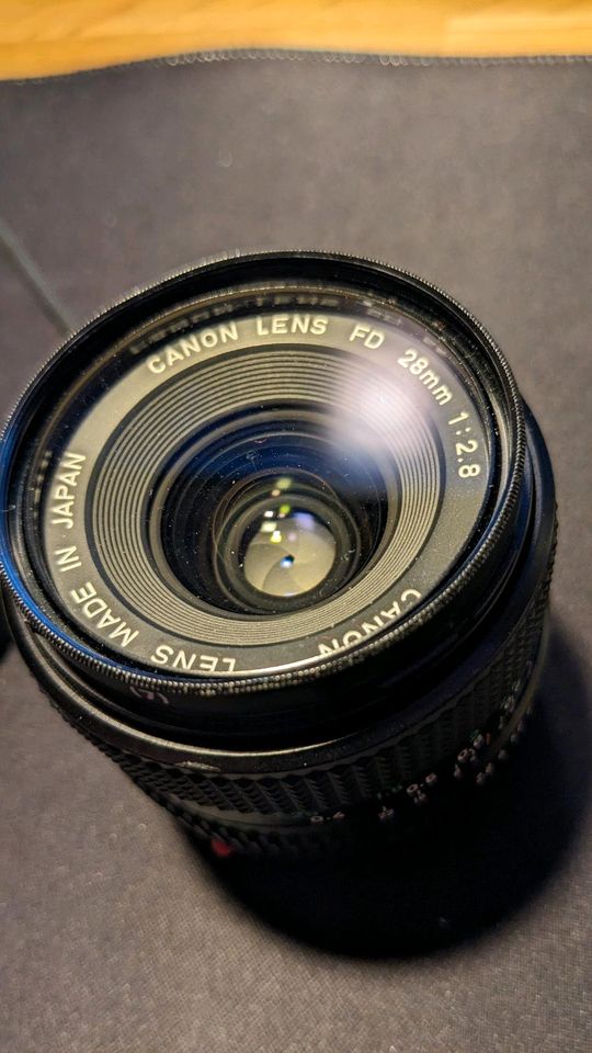 Canon FD 28mm 2.8 in Schwerin