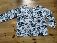 Jake's Baumwolle Shirt 3/4 Arm, schwarz weiß Blumen, Gr. L Berlin - Tempelhof Vorschau