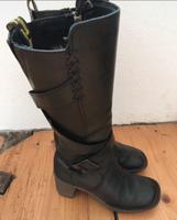 Besondere Doc Martens high strap Boots Stiefel Absatz schwarz Bonn - Beuel Vorschau