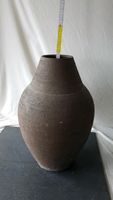 Vase aus Ton oder Steingut in braun ca. 50cm hoch Baden-Württemberg - Mauer Vorschau