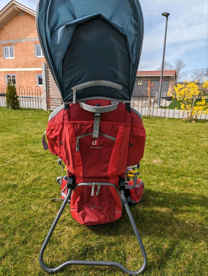 Deuter Kraxe Kid Comfort 2 - Kinder Baby Trage in Aichstetten