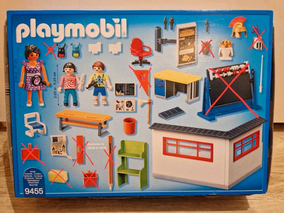 PLAYMOBIL City Life 9453 Große Schule mit 5 Erweiterungen ! in Groß-Umstadt