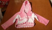 Jacke Baby Mädchen Größe 56 mit Kapuze, pink-weiß Niedersachsen - Herzberg am Harz Vorschau