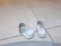 Babyschuhe, Schuhe, echtes Leder, weiss, Größe 16 Nordrhein-Westfalen - Kalletal Vorschau