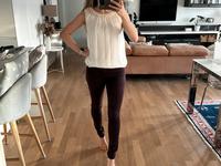 Hallhuber Jeans Weinrot Bordeaux mid waist skinny 36 s Bayern - Bamberg Vorschau