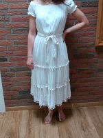 Weißes schulterfreies Kleid Nordrhein-Westfalen - Merzenich Vorschau