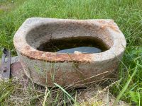 antiker Porphyr Futter Wasser Naturstein Trog Porphyrtuff Sachsen - Rochlitz Vorschau