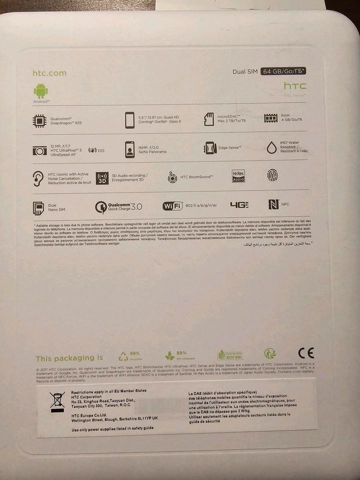 HTC U11  64GB in Dortmund