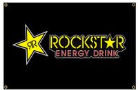 Rockstar energy drink Flagge/Banner Neu! Kostenloser Versand Sachsen-Anhalt - Kemberg Vorschau