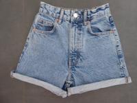 ZARA Shorts Gr. 32 Jeansshorts highwaist Jeans-Shorts Jeans Hose Hessen - Hainburg Vorschau