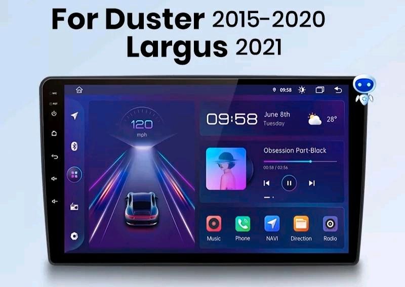 Android Autoradio Renault Duster 2015-2020 Für LADA Largus 2021 in Burghausen