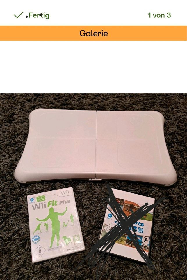 Wii Balance Board mit Wii Fit Plus in Syke