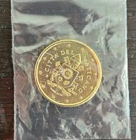 Vatikan 50 Cent Kursmünze Sachsen - Langenweißbach Vorschau