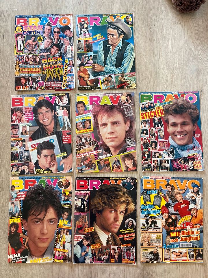 Bravo Magazine Zeitschriften aus 1984 1987 Sammlung in Hamburg