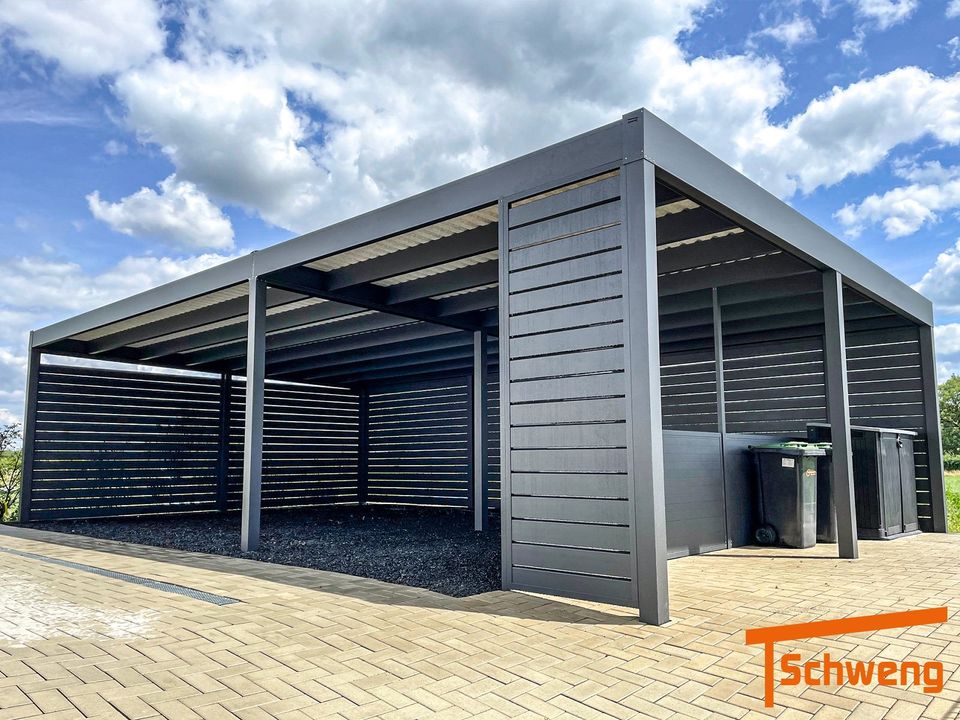 Carport (C600+; S400), C600+ 6m x 6m in Freiburg im Breisgau