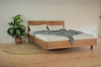Bett aus Eichenholz Massivholz Kopfteil midcentury vintage Eiche Berlin - Pankow Vorschau