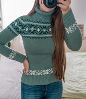 Grüner Winter Norweger Rollkragen Pullover von Madonna in Größe S Bonn - Beuel Vorschau