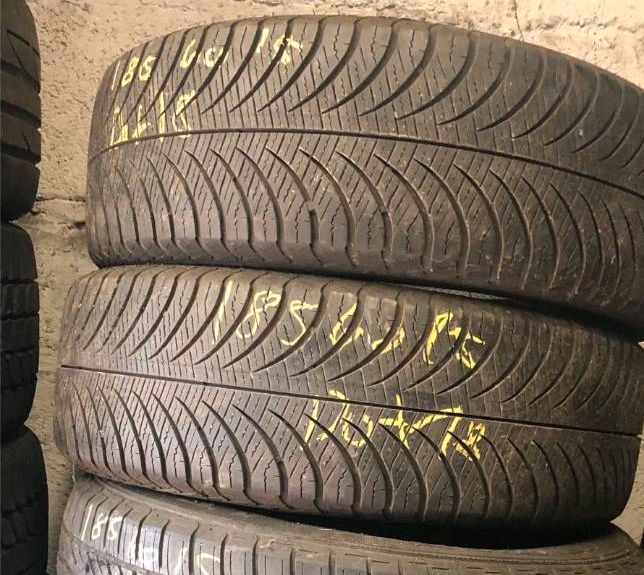 2x Allwetterreifen 185 60 15  goodyear inclusive Montage in Duisburg