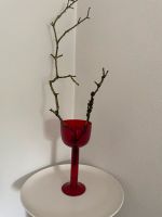 Villeroy & Boch, Glas Vase, Kerzenständer, Deko, rot, groß, top❗️ Frankfurt am Main - Rödelheim Vorschau