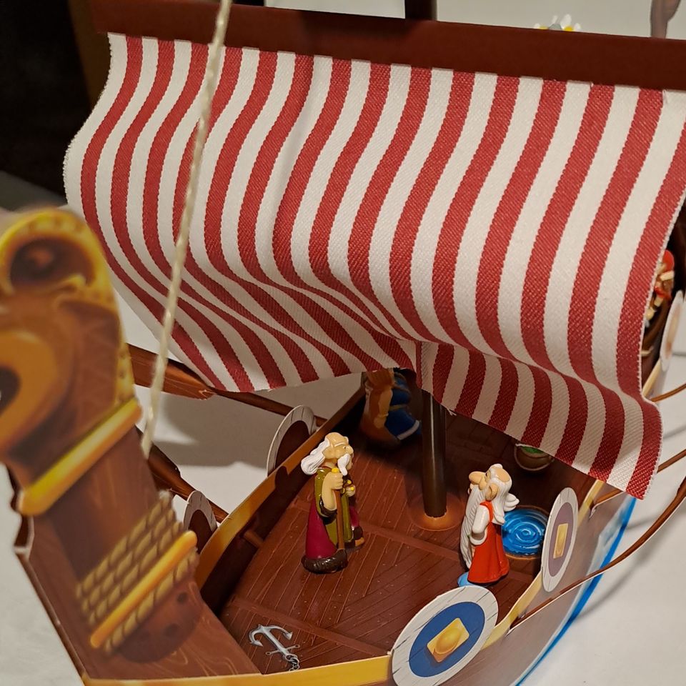 Ferrero Diorama " Asterix und die Wikinger " von 2007 in Kirch Jesar