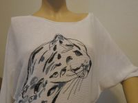 Marc Cain Pullover 3/4 Arm weiß Animal Print grau/blau N4=40 Rheinland-Pfalz - Ochtendung Vorschau