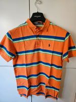 Ralph Lauren Herren Mens Polo Shirt Orange Gestreift Size Medium Bayern - Oerlenbach Vorschau