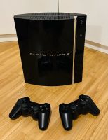PlayStation 3 Konsole mit zwei Controllern München - Bogenhausen Vorschau