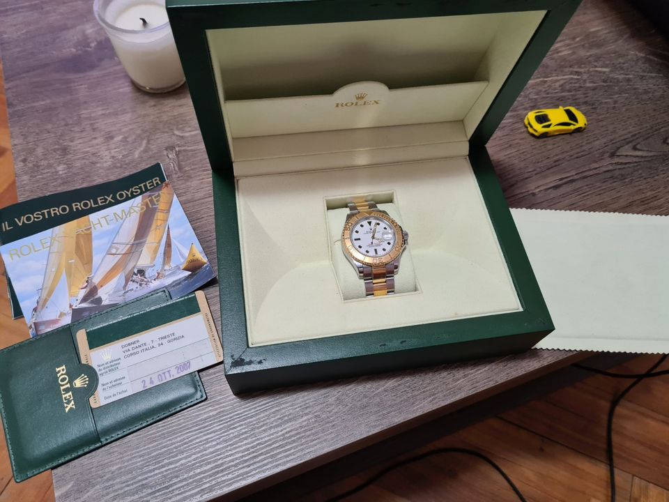 Rolex Oyster Perpetual Date Yachtmaster Herrenuhr 40mm Ref. 16623 in Bielefeld