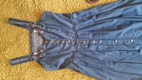 Jeanskleid lang, Trachtenlook,  Gr. 42 Hessen - Darmstadt Vorschau