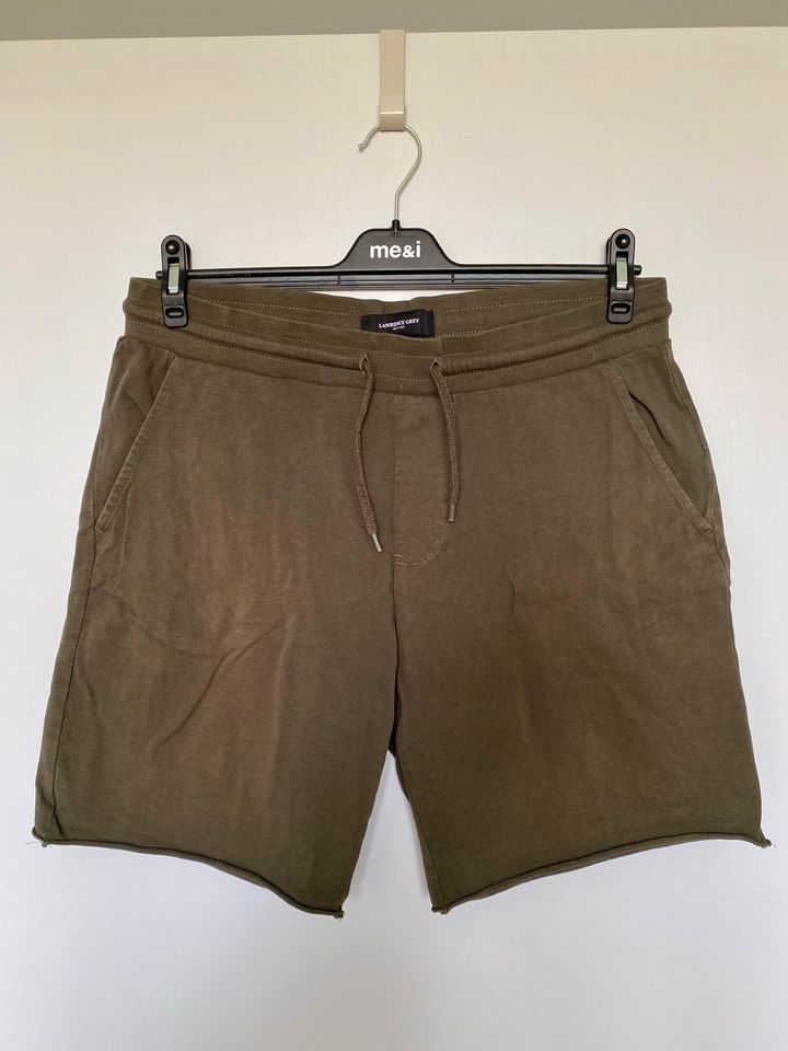 Lawrence Grey Herren Sweat Shorts khaki Gr. L in Achern