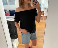 H&M Bluse schulterfrei off-shoulder 36 38 Boho ibiza Quatsen München - Bogenhausen Vorschau