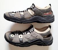 Sommer-Trekkingschuhe, Slipper, braun-grau-silber, Gr. 37-37,5 Bayern - Großostheim Vorschau