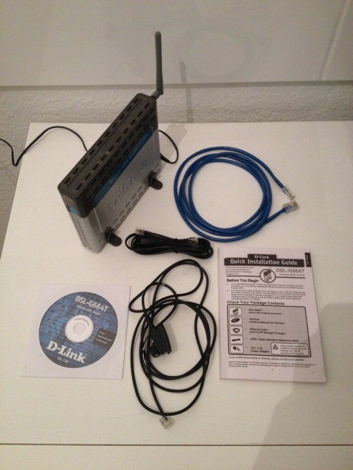 D-Link ADSL Modem Router mit WLAN DSL-G664T in Berlin