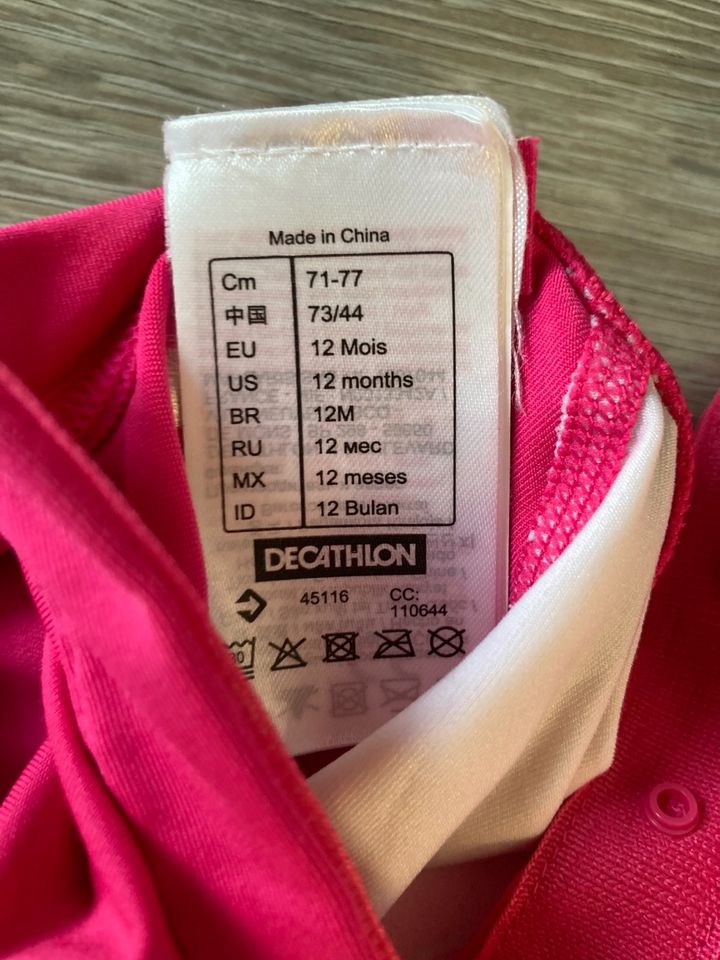 UV-Oberteil/T-Shirt DECATHLON Gr.68/74 in Steinheim