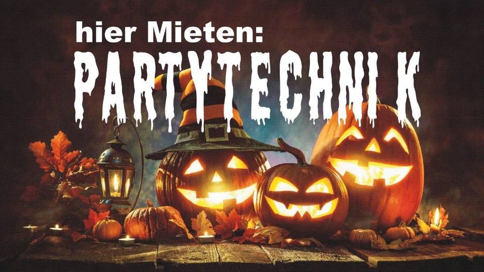 Halloween Deco Party Stroboskop Nebel Scheinwerfer Mieten in Duderstadt