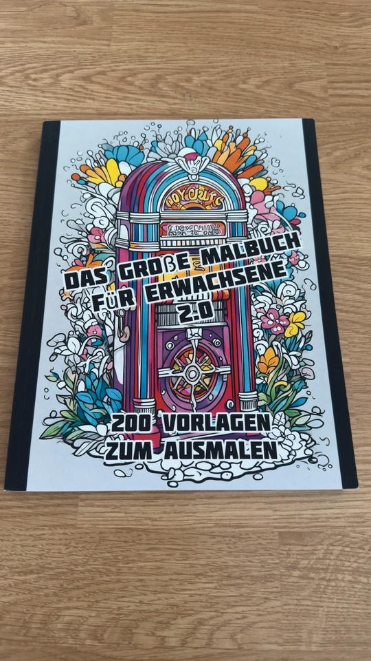Malbuch mit 200 verschiedenen Vorlagen zum ausmalen in Köln