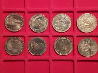 8 x 5 DM Sondermünzen der Bundesrepublik Deutschland Nordrhein-Westfalen - Ibbenbüren Vorschau