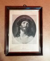 Jesus mit Dornenkrone, Antiker Kunstdruck J.J. Weber/ Leipzig Sachsen - Großschönau Vorschau