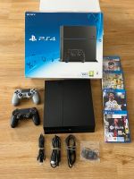 PlayStation 4 Slim 500GB + 2 Controller Kreis Pinneberg - Elmshorn Vorschau